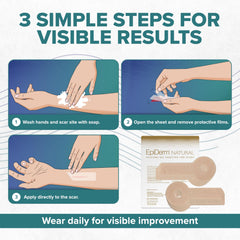 BIODERMIS EpiDerm Areopexy discreet under clothing for daily use.