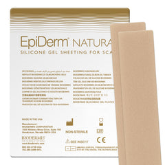 Biodermis EpiDerm Long Strips on tummy tuck scar for discreet coverage