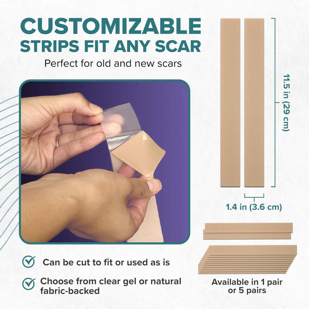 Biodermis EpiDerm Long Strips worn under everyday clothing for comfort