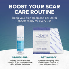 Biodermis scar strips are washable and reusable for long-lasting use.