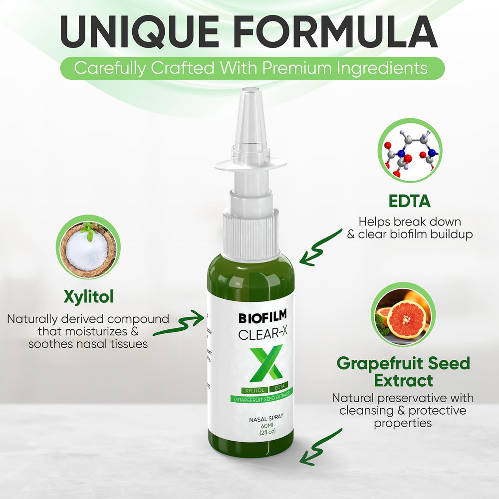 BioFilm Clear-X grapefruit seed extract visual