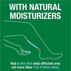 Biofreeze menthol cream massage motion captures smooth application.