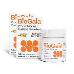 BioGaia Protectis chewables for toddlers promote gentle digestion.