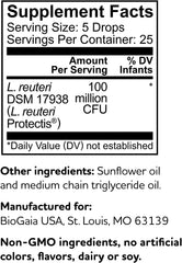 Packaging box of BioGaia Protectis Protectis 25-day supply