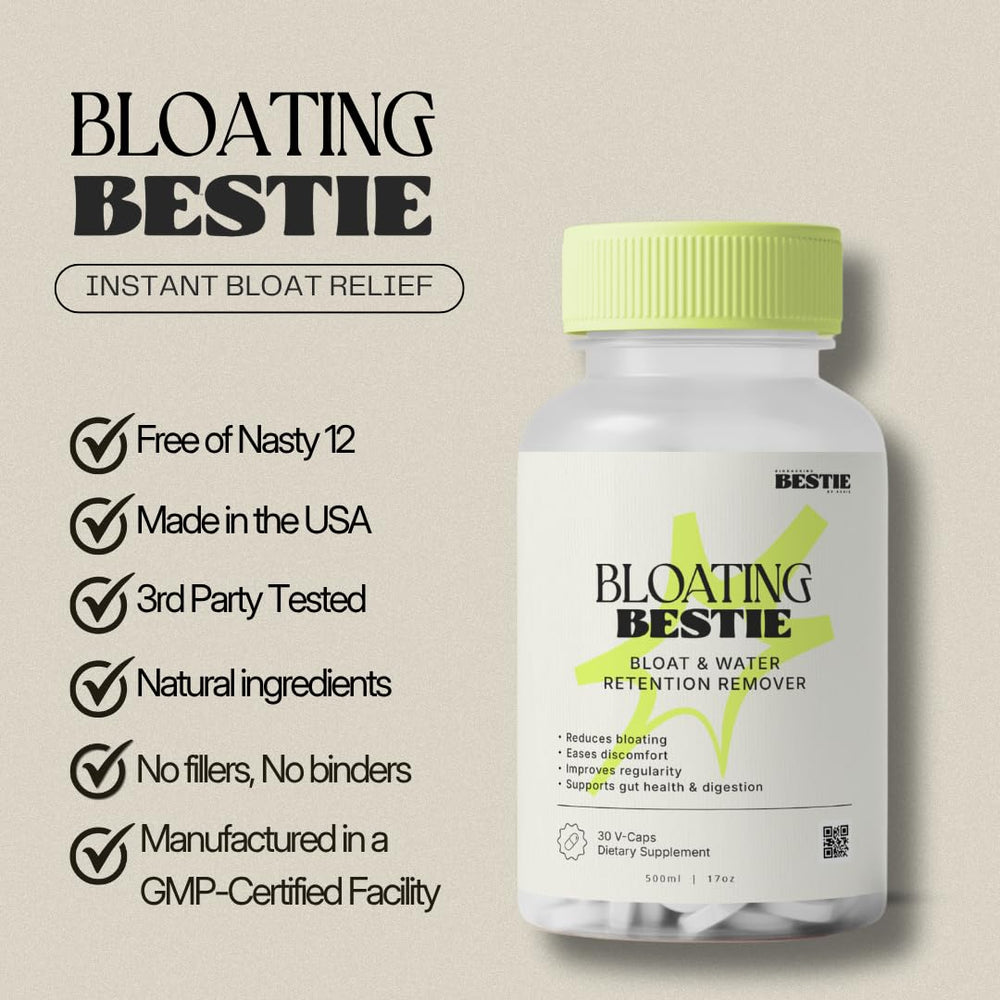 Biohacking Bestie Cascara sagrada capsules show gentle water balance.
