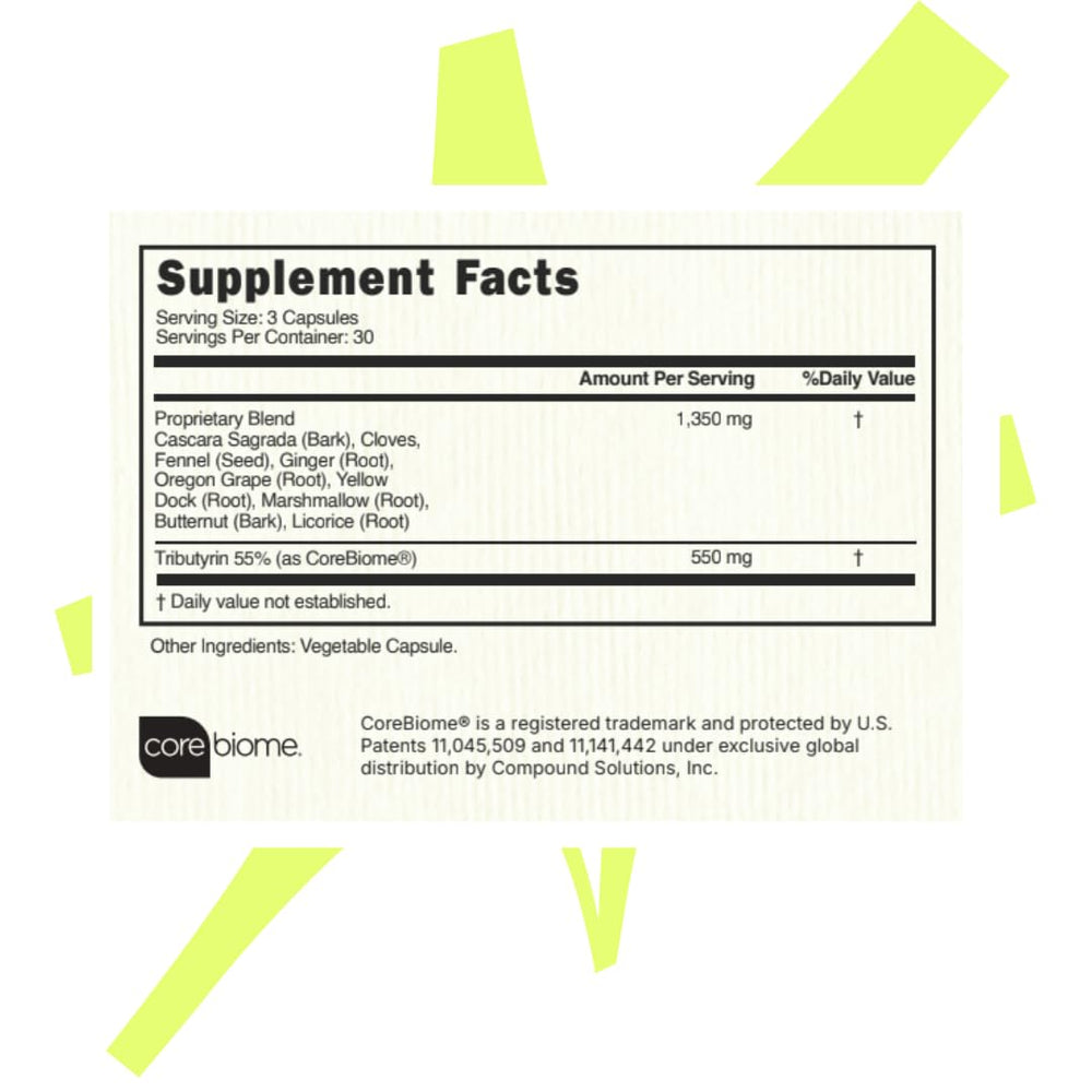 Biohacking Bestie Ginger root capsules convey soothing digestion.