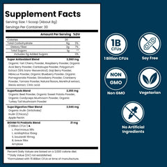 BIOHM Super Reds tart cherry extract boosts flavor and color in beverages.