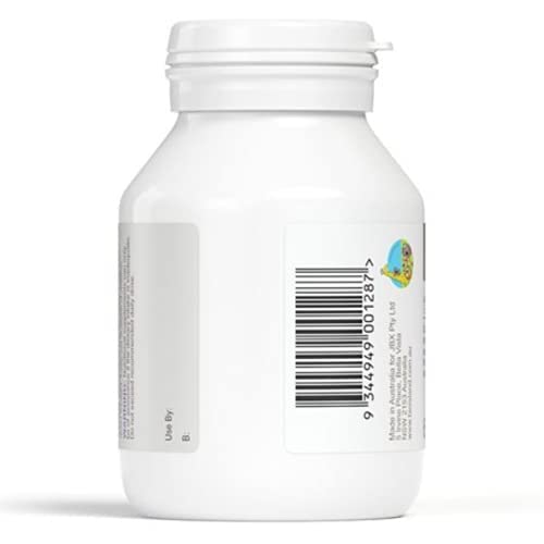 Australian-made Bio Island Lysine Step Up label signaling quality.