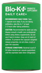 Bio-K Plus Dailycare packaging shown for on-the-go wellness