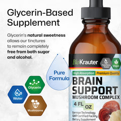BIO KRAUTER vegan formulation ingredients image highlights clean, alcohol-free drops.
