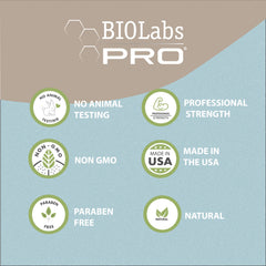 BIOLABS PRO care packaging image conveys premium, doctor-advised formula perception.