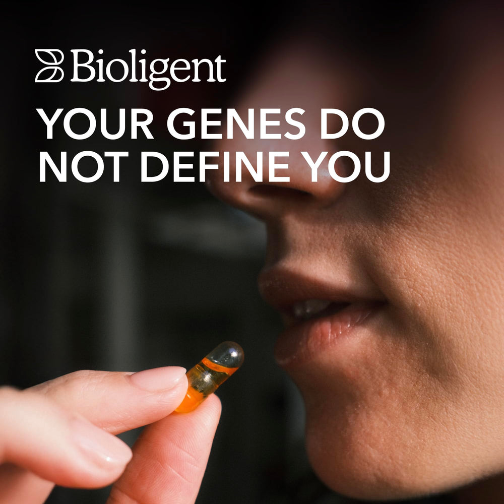 BIOLIGENT daily-use scene on kitchen counter for easy routine