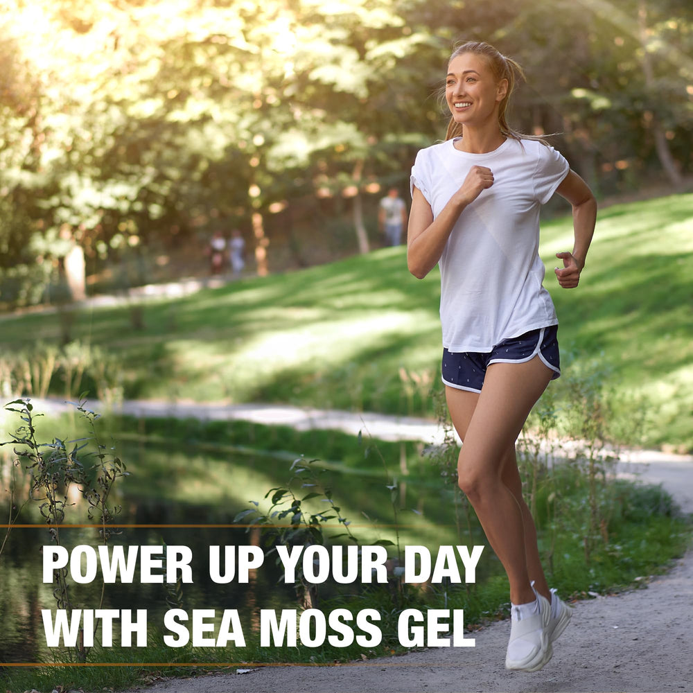 Biolore made in USA sea moss gel for on-the-go wellness.