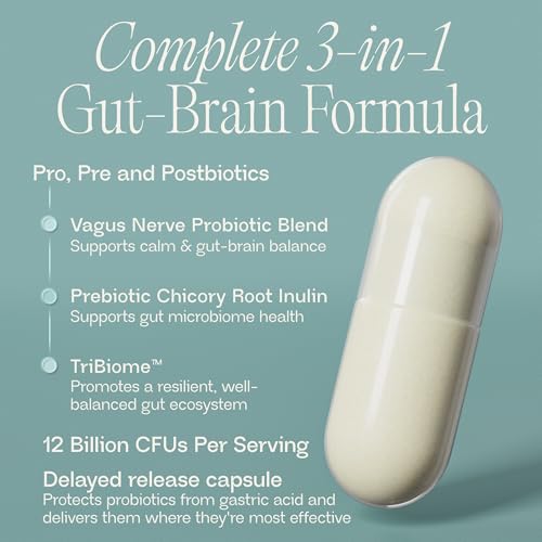 BIOMA Anti-Stress Probiotics label detail highlights product name and dosage.