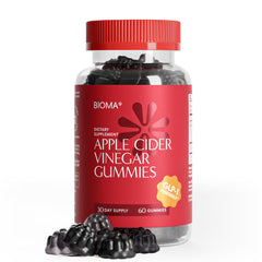 BIOMA Apple Cider Vinegar Gummies bottle supports appetite control and daily convenience.