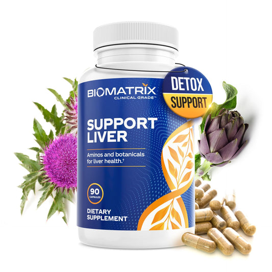 BioMatrix Liver Cleanse bottle front view for everyday liver support