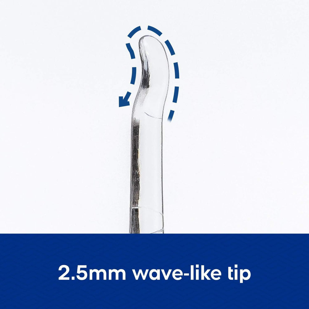 Bionix Lighted WaveCurette in use shows visual guidance for safe removal