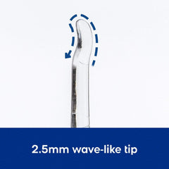 Bionix Lighted WaveCurette in use shows visual guidance for safe removal