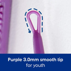 Flexible design of Bionix ear curettes reduces potential injury during cleaning.
