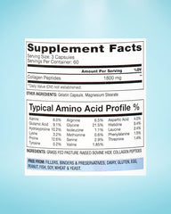 BioOptimal Collagen Capsules close-up pills, double hydrolyzed for absorption.