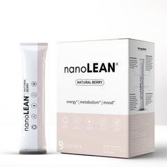 Biopharma Nanolean ashwagandha root illustration indicating mood balance support.