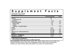 Vanilla bean Nanopro Immune powder in a glass with milk