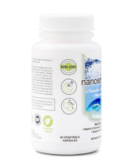 NanoSnooze capsules close-up showing easy nightly intake