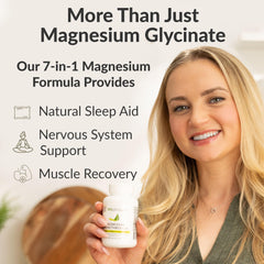 BIOptimizers Magnesium Breakthrough cognitive support scene suggests daytime focus.