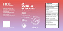 BIOPURE 12-pack display emphasizes daily cleansing solution.