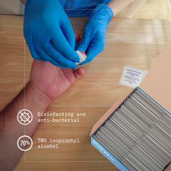 BIOPURE pads designed for home and clinical use as general cleansing aids