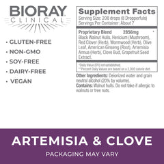 BIORAY Artemisia & Clove dropper for daily balance and dosing