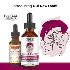 BIORAY Loving Energy ingredient list highlights medicinal mushrooms and vegan, non-GMO formulation for wellness