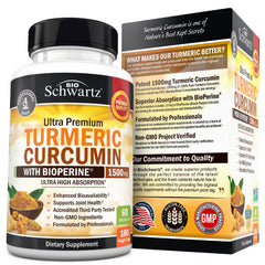 BioSchwartz USA-made product with third-party testing visuals