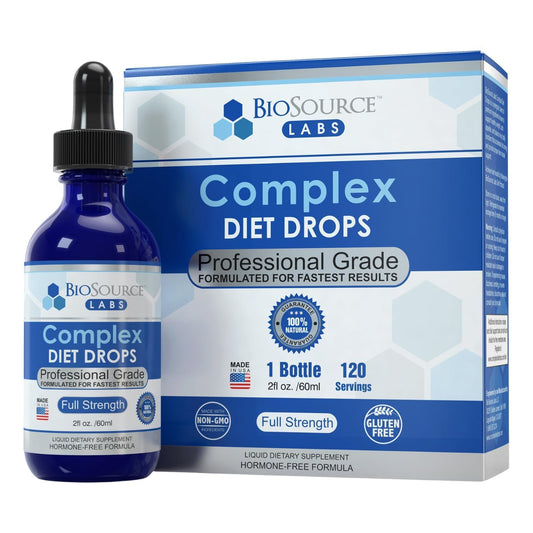 BioSource Labs Complex Diet Drops bottle front for daily slimming support