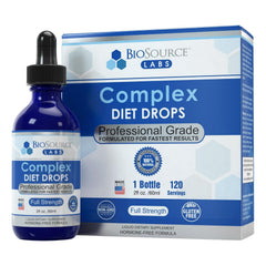 BioSource Labs Complex Diet Drops bottle front for daily slimming support