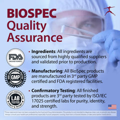 BIOSPEC NUTRITIONALS Glucose-IR mulberry leaf extract ingredient potency.