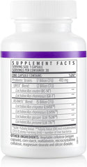 Pour shot shows Biote vH Balance capsules for daily wellness.
