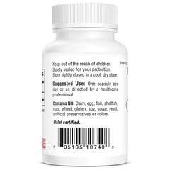 Bio-Tech Pharmacal Melatonin label visible on bedside table for easy reference