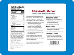 Biotest Metabolic Drive Protein bottle showing 20 servings for daily fueling