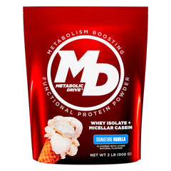 Biotest Metabolic Drive Protein vanilla serving supports lean performance