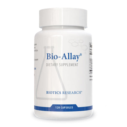 Biotics Research Bio Allay bottle with capsules for joint comfort