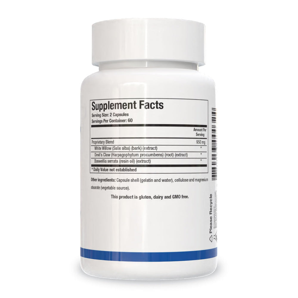 Bio Allay capsules closeup highlighting natural ingredients