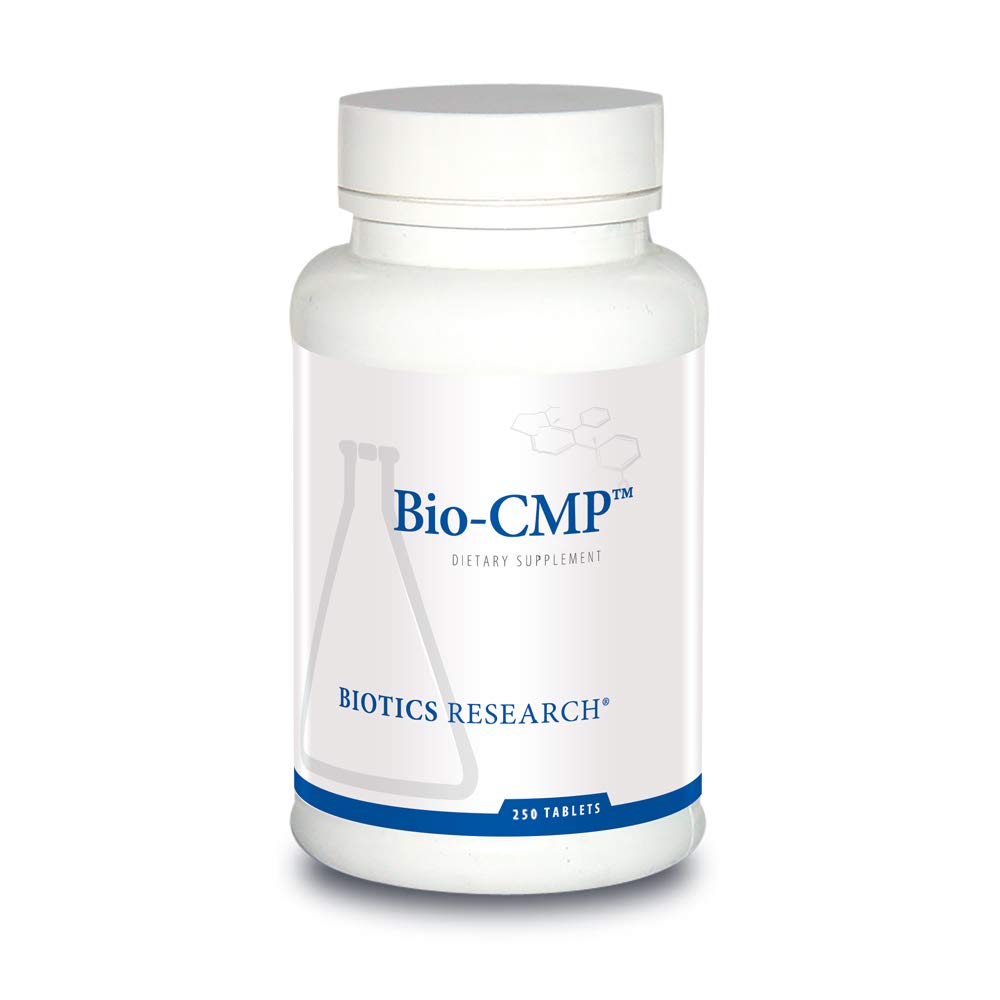 Bio CMP tablets by Biotics Research showing calcium magnesium potassium blend for muscle comfort