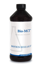 Biotics Research Bio-MCT Brain Fuel bottle for steady daily energy.