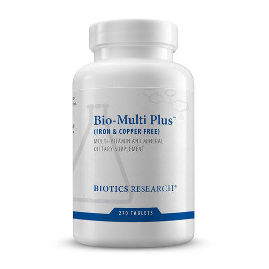 Biotics Research Bio Multi Plus tablets front view for daily nutritional support