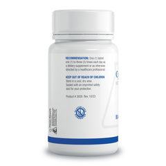 Biotics Research Cytozyme-AD bottle back details ingredients for healthy adrenal support.