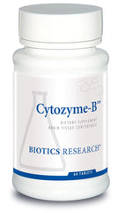 Biotics Research Cytozyme-B brain health focus supports cognitive wellness.