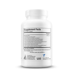 Herbal blend of Dysbiocide highlighted as proprietary botanical formula.