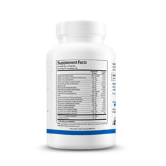 GlucoBalance label close-up highlights dosage and ingredients.
