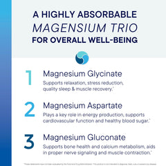 Mg-Zyme capsules on a clean surface for easy daily use.